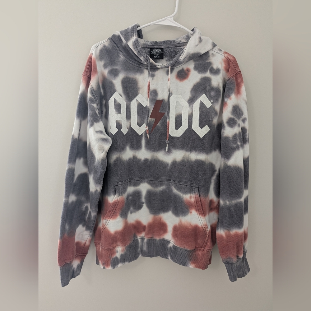AC/DC Tie-Dye Hoodie